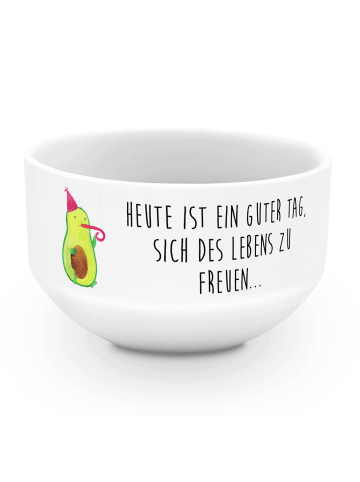 Mr. & Mrs. Panda Müslischüssel Avocado Feier mit Spruch in Weiß