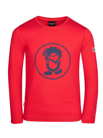 Trollkids Longsleeve "Troll" in Hellrot/Blau