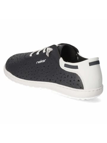 rieker Schnürhalbschuh in blau