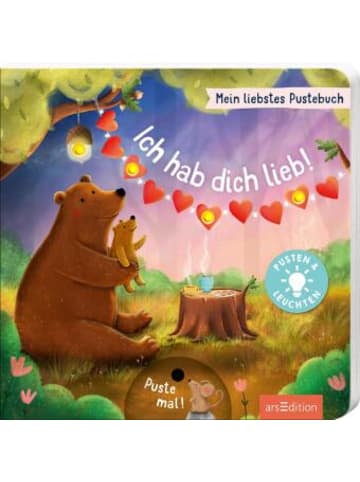ars edition Buch - Mein liebstes Pustebuch - Ich hab dich lieb!