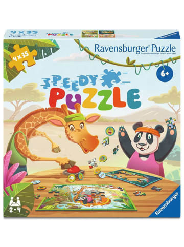Ravensburger Puzzle 35 Teile Kinderpuzzle 4x35 Teile - Speedy Puzzle Ab 6 Jahre in bunt