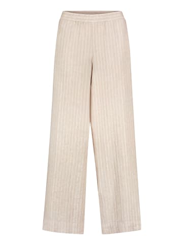 CARTOON Nadelstreifenhose mit Taschen in Nature/Silver