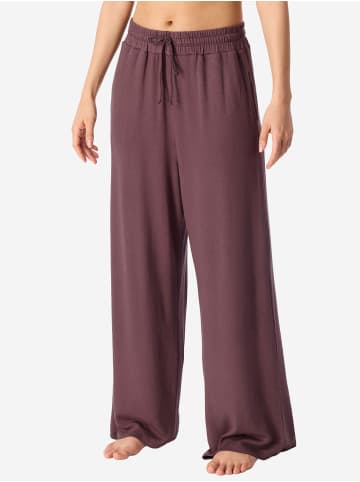 Schiesser Pyjamahose Mix Relax in kakaobraun