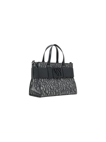 Armani Exchange Schwarz Baumwolle Handtasche