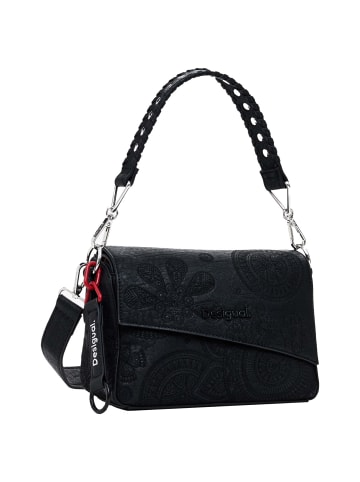 Desigual Dejavu Phuket - Schultertasche Mini 23 cm (camel) in schwarz