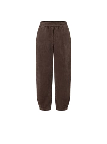 MAC HOSEN EVA 2.3 Modern fluid corduroy in Truffle Brown