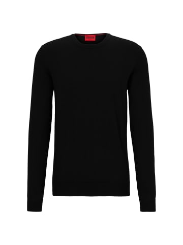 HUGO Strickpullover in Schwarz