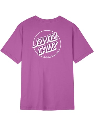 Santa Cruz Shirt "Partial Dot T-Shirt" in Lila