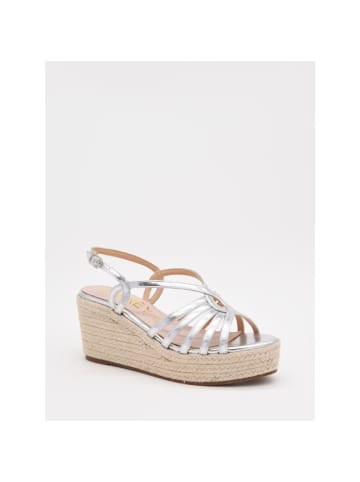 Montevita Sandalen Keil Sparta Fetime Fetime Silber in Gold