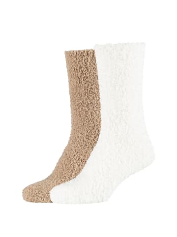 camano Socken cosy 4er Pack taupe
