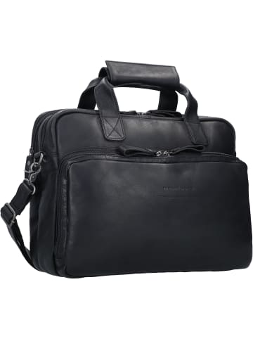 The Chesterfield Brand Wax Pull Up Fahrradtasche 40 cm in black
