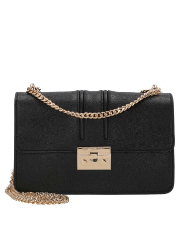 Seidenfelt Roros East-West - Umhängetasche 23 cm (soft cream) in schwarz gold