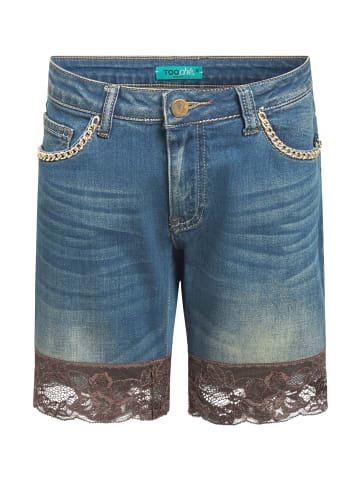 TOOCHE Shorts "Spitze" in blau