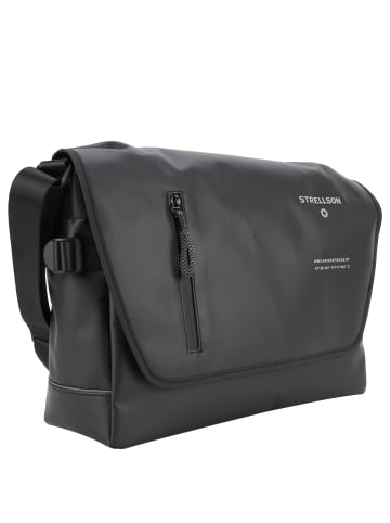 Strellson Stockwell 2.0 - Schultertasche 17.1" L 38 cm in schwarz