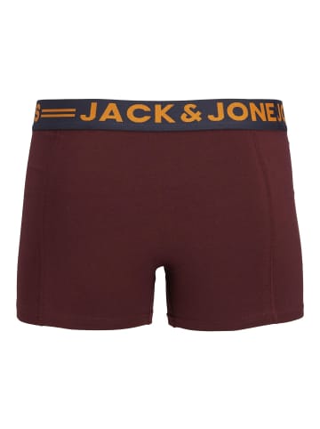 Jack & Jones 3er-Pack Trunks in Burgundy