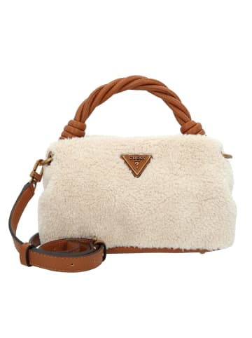 Guess Shaida Handtasche 25 cm in natural-cognac