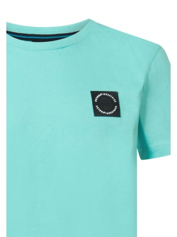 Petrol Industries T-Shirt mit Logo Sunkissed in Blau