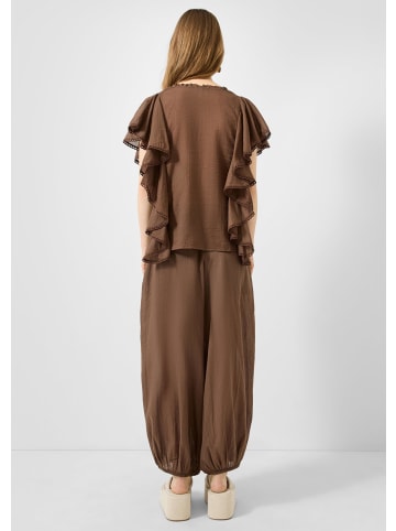 QS Bluse  in  8922_dunkelbraun