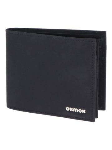 oxmox New Cryptan Geldbörse RFID Schutz 12 cm schwarz-pure 2.0metal square