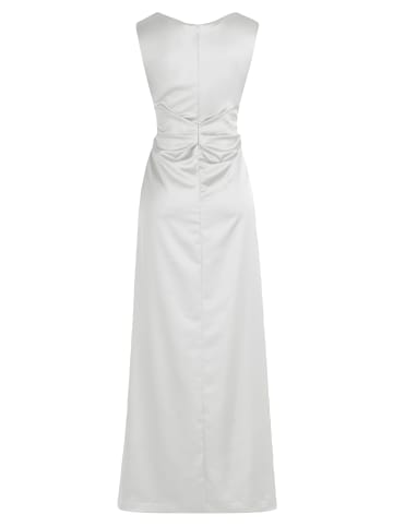Vera Mont Abendkleid mit Raffung in Rohweiß