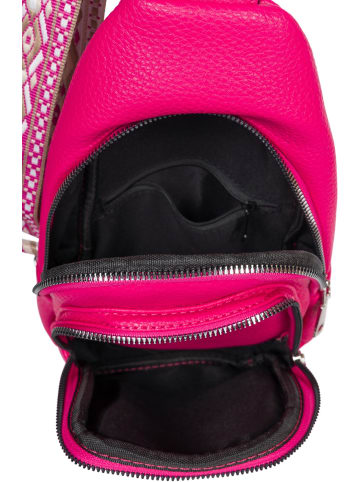 styleBREAKER One Shoulder Rucksack Tasche in Pink