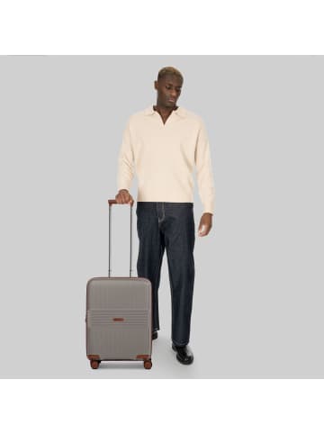 Farmhood Eco Edition 02 4 Rollen Kabinentrolley 55 cm mit Dehnfalte in cappuccino