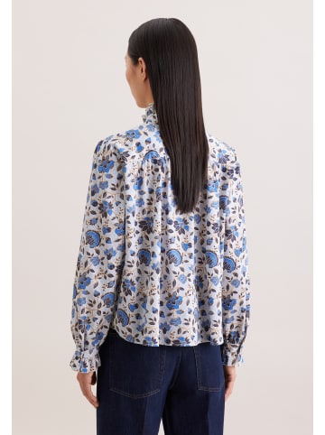 Seidensticker Ausgestellte Bluse Regular in Weiß