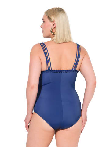Ulla Popken Badeanzug in marine
