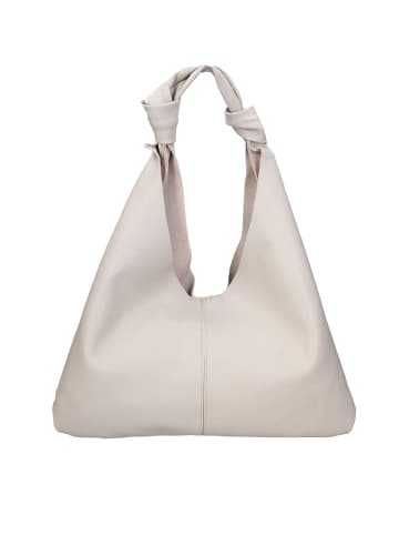 Viola Castellani Schultertasche in LIGHT GREY