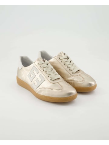 Semler Sportliche Schnürschuhe in Gold