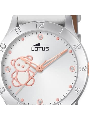 Lotus Analog-Armbanduhr Lotus Junior weiß mittel (ca. 32mm)