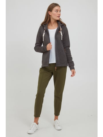 Oxmo Kapuzensweatjacke OXThory in Schwarz