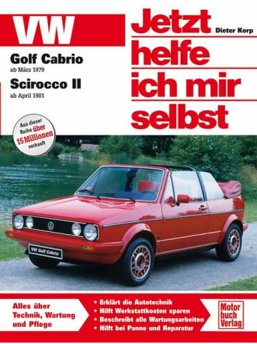 Motorbuch Verlag VW Golf Cabrio ab März '79 / Scirocco II ab April '81