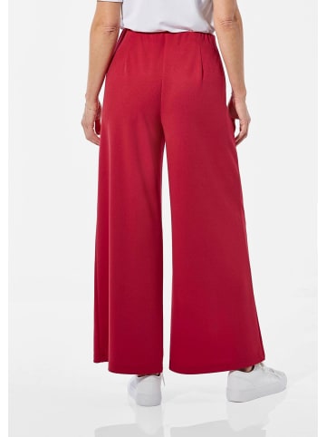 GOLDNER Kurzgröße:  Hose Jersey-Hose in rot