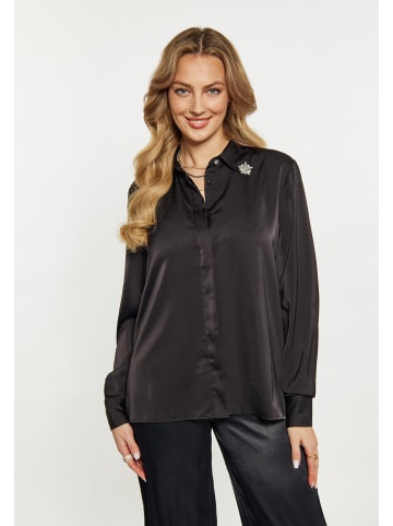 faina Damen Hemdbluse in Schwarz