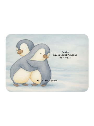 Mr. & Mrs. Panda Magnet Pinguin Beste Lieblingsfreundin der Welt... in Weiß