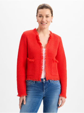 Marie Lund Strickjacke in rot - 0002