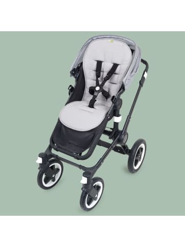 Liebes von Priebes MIA FROTTEE die Sitzauflage für Kinderwagen und Buggy in Waffel Grey / Grau