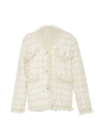 VIRITA Women Strickjacke in Wollweiss