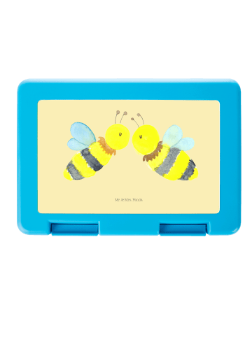 Mr. & Mrs. Panda Snackdose Biene Liebe ohne Spruch in Gelb Pastell