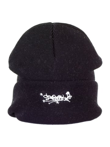 Sterntaler Strickmütze Skaterlook in schwarz