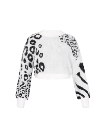 myMo ROCKS Sweater in offwhite black