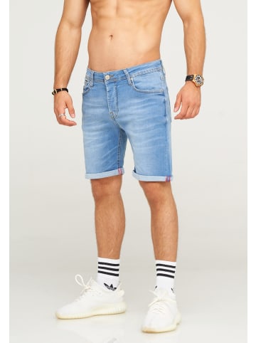 behype Jeans-Shorts MALAY in Sky Blue (hellblau)