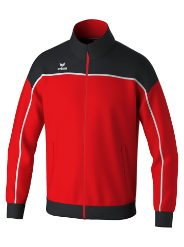 erima Trainingsjacke in rot/schwarz/weiss