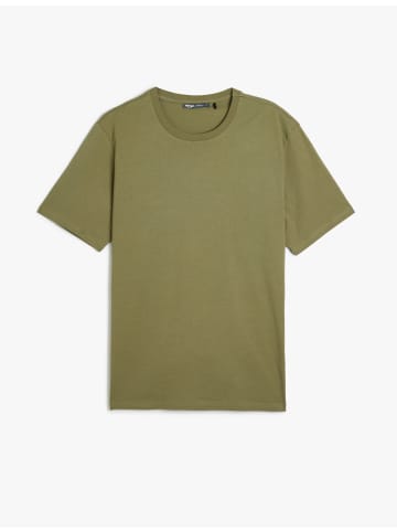 KOTON TSHIRT SS BSC in Khaki