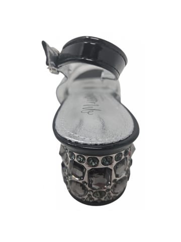 LAURA VITA Sling Sandalette   in Schwarz