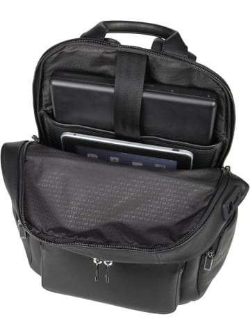 Porsche Design Rucksack Roadster Leather Backpack M1 in Black