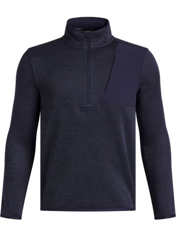 Under Armour Longsleeve "Drive Hybrid Storm Sf Half-Zip" in Blau