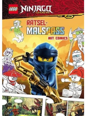 Ameet Buch - LEGO Ninjago - Rätselmalspaß mit Comics