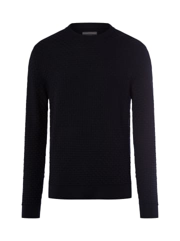 Finshley & Harding Strickpullover in marine - 0001